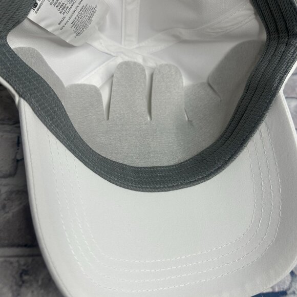 NWT New Balance Unisex 6 Panel Performance Cap V2 Hat One Size (WHT) (LAH51007) - Picture 11 of 14